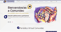 Desktop Screenshot of comunidec.org